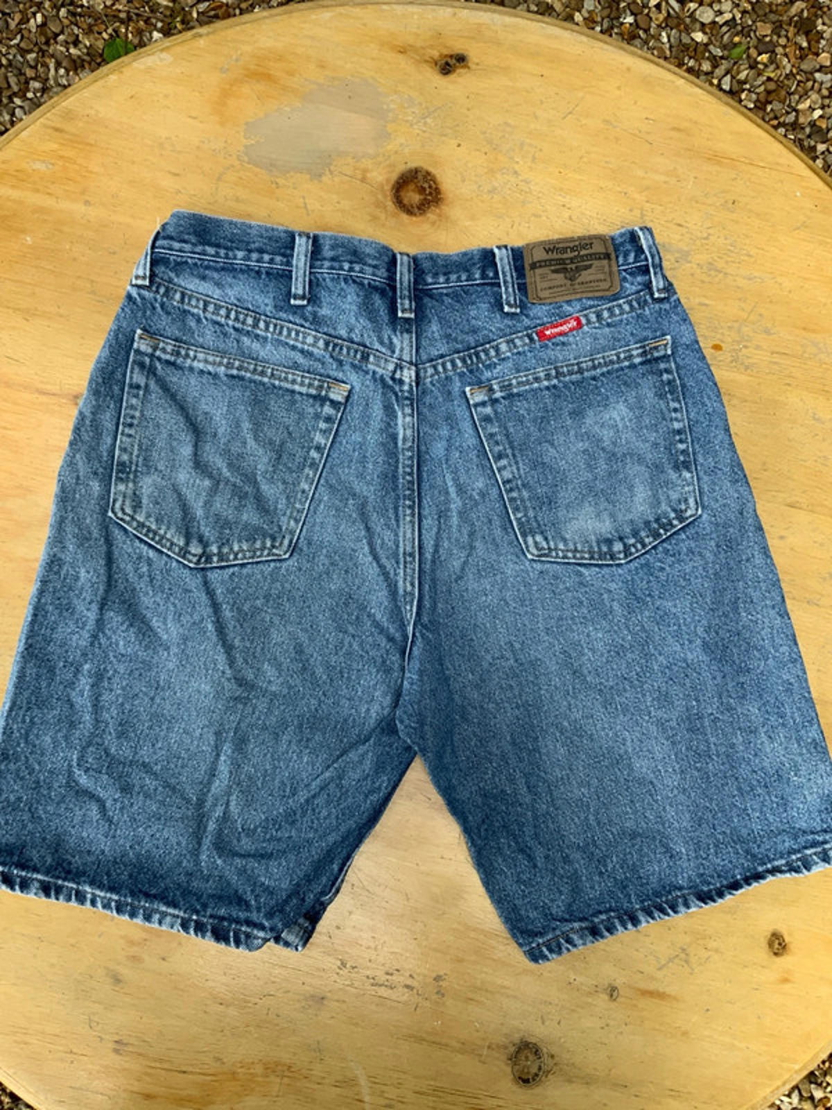 Wrangler denim shorts 34 waist