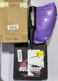 Bundle Core Balance Gym Ball 65cm Purple with Smart Hula Hoop and Pump