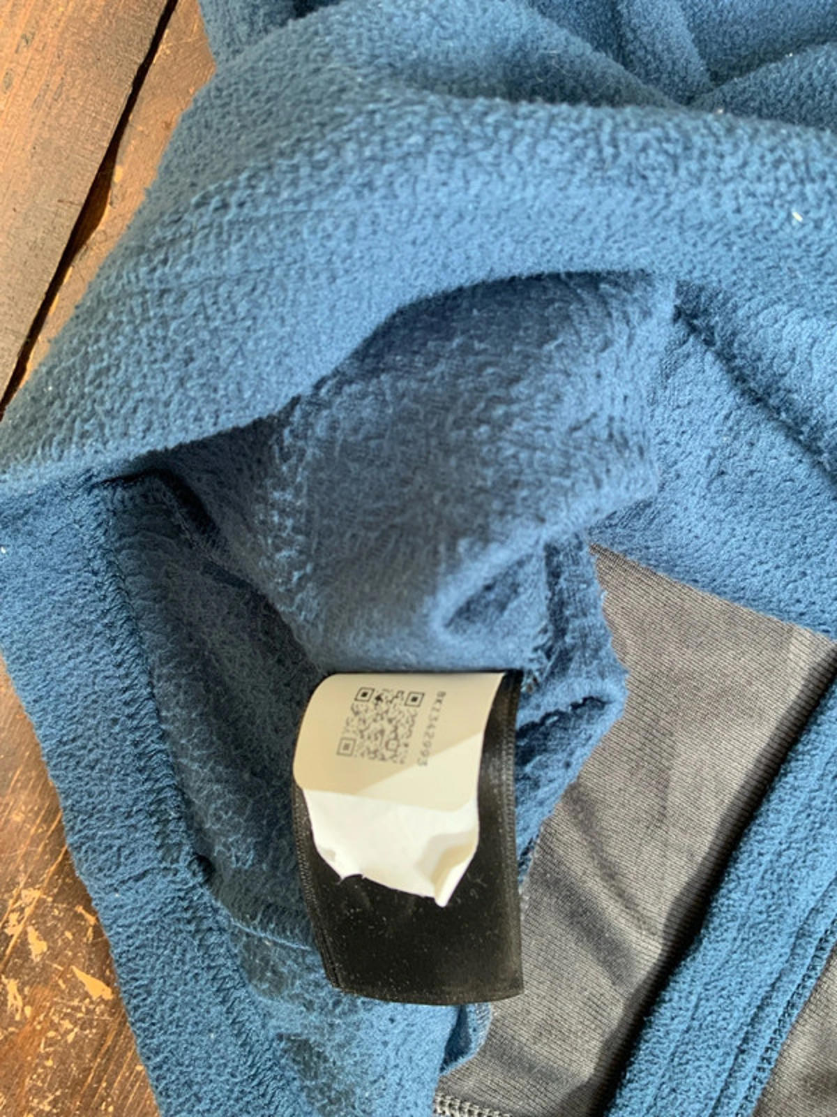 The north face men’s full zip fleece small