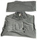 Trespass Dark Grey Half-Zip Thermal Pullover and Trousers  Male Large Female XL