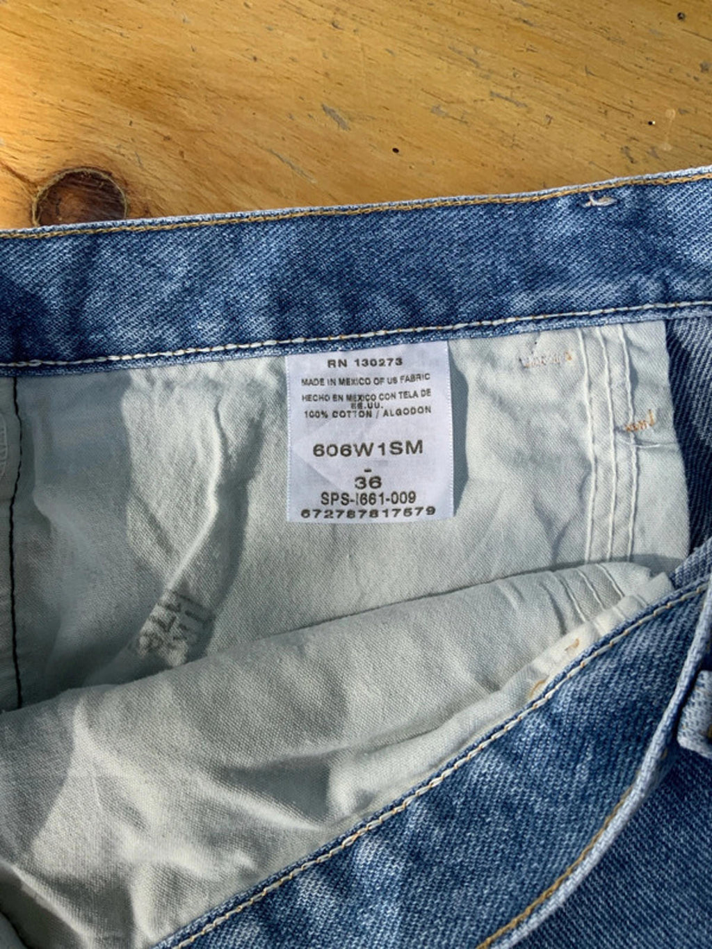 Wrangler denim shorts 36 waist