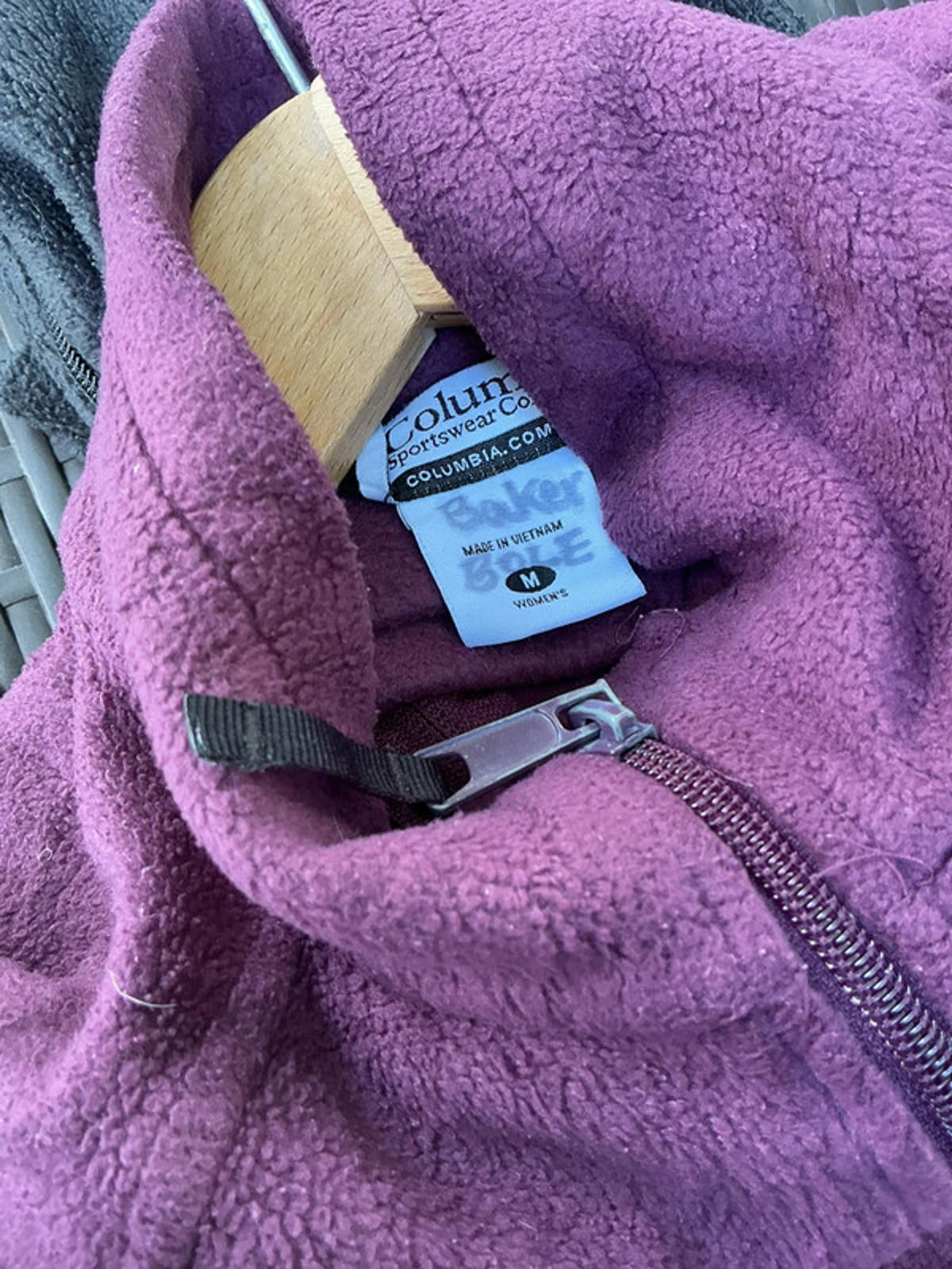 Columbia fleece medium lds