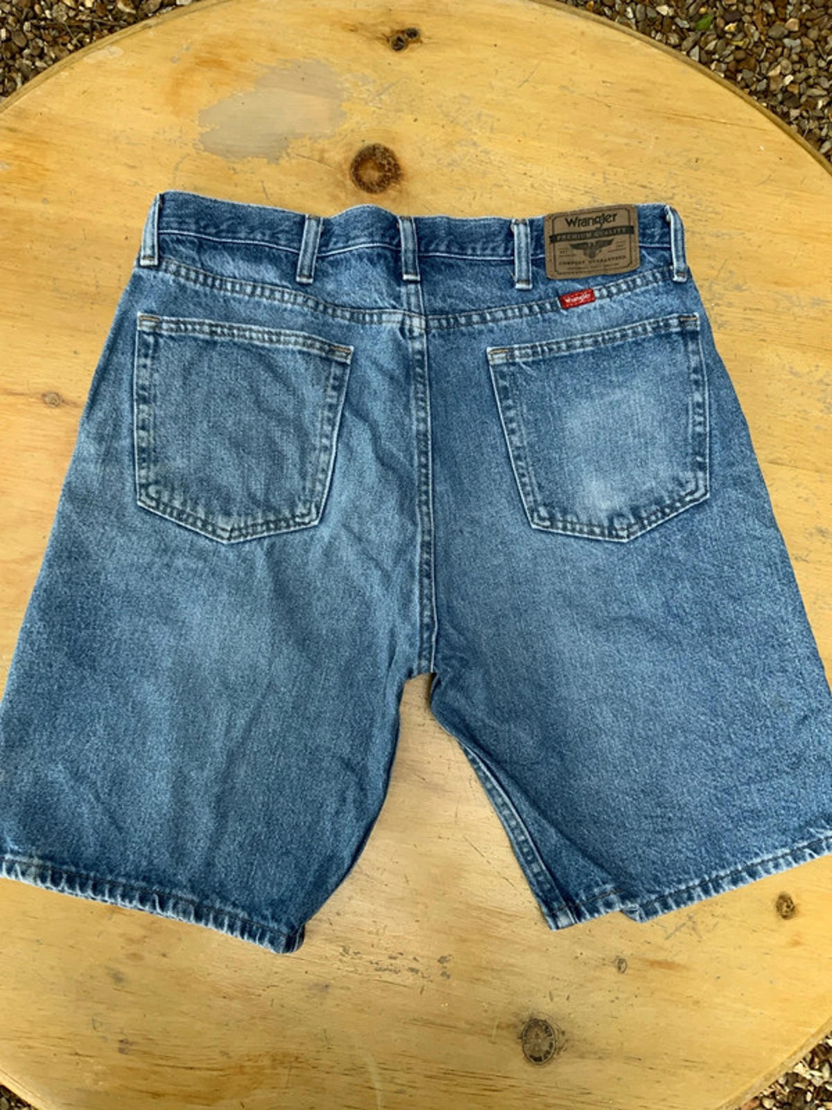 Wrangler denim shorts 34 waist