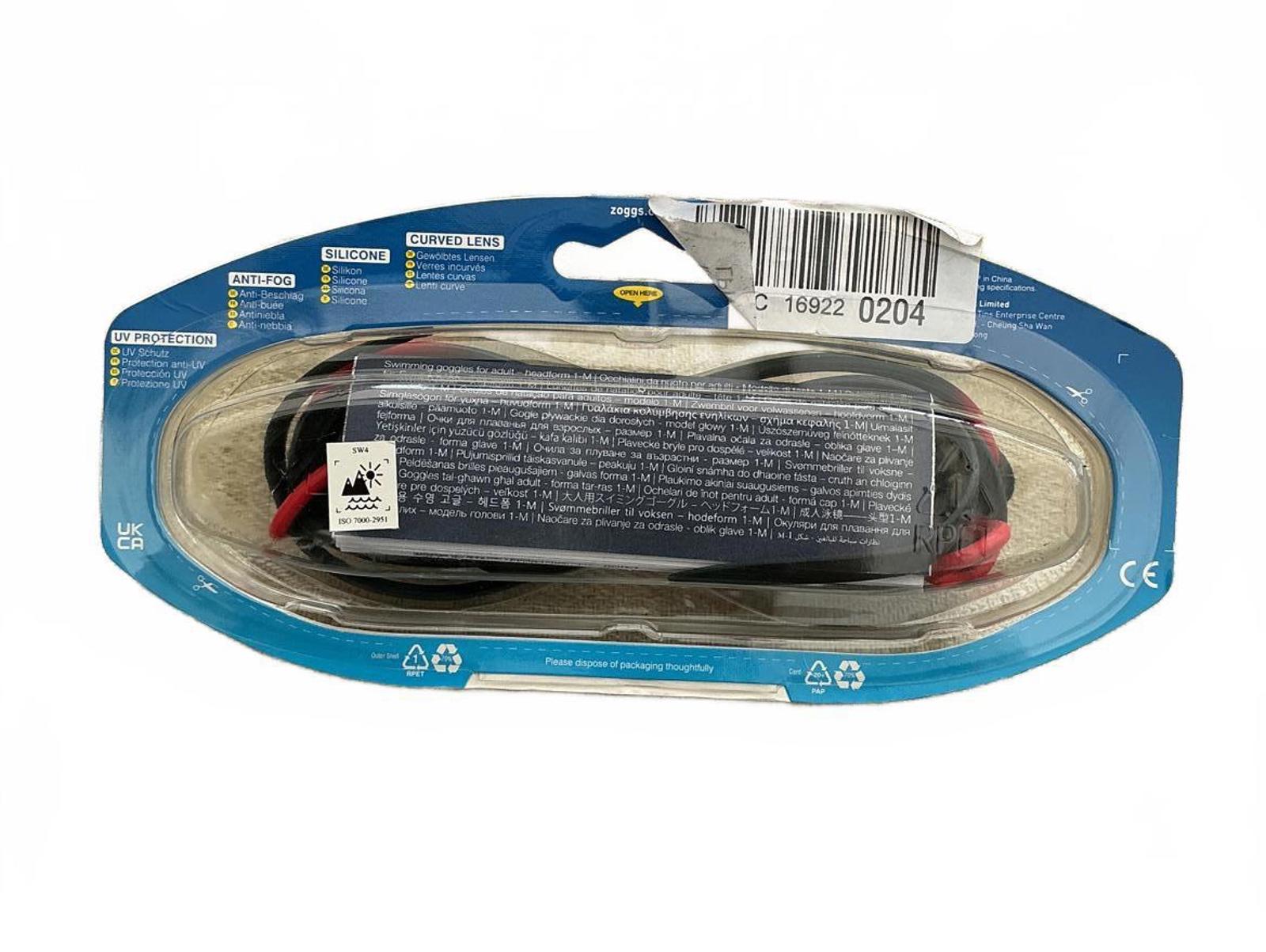 Zoggs Tiger Titanium Fitness Swimming Goggles Regular Fit