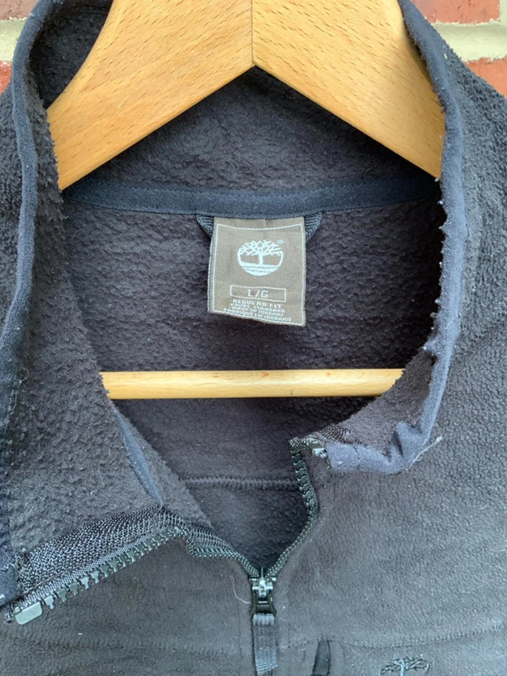 Timberland fleece gilet large