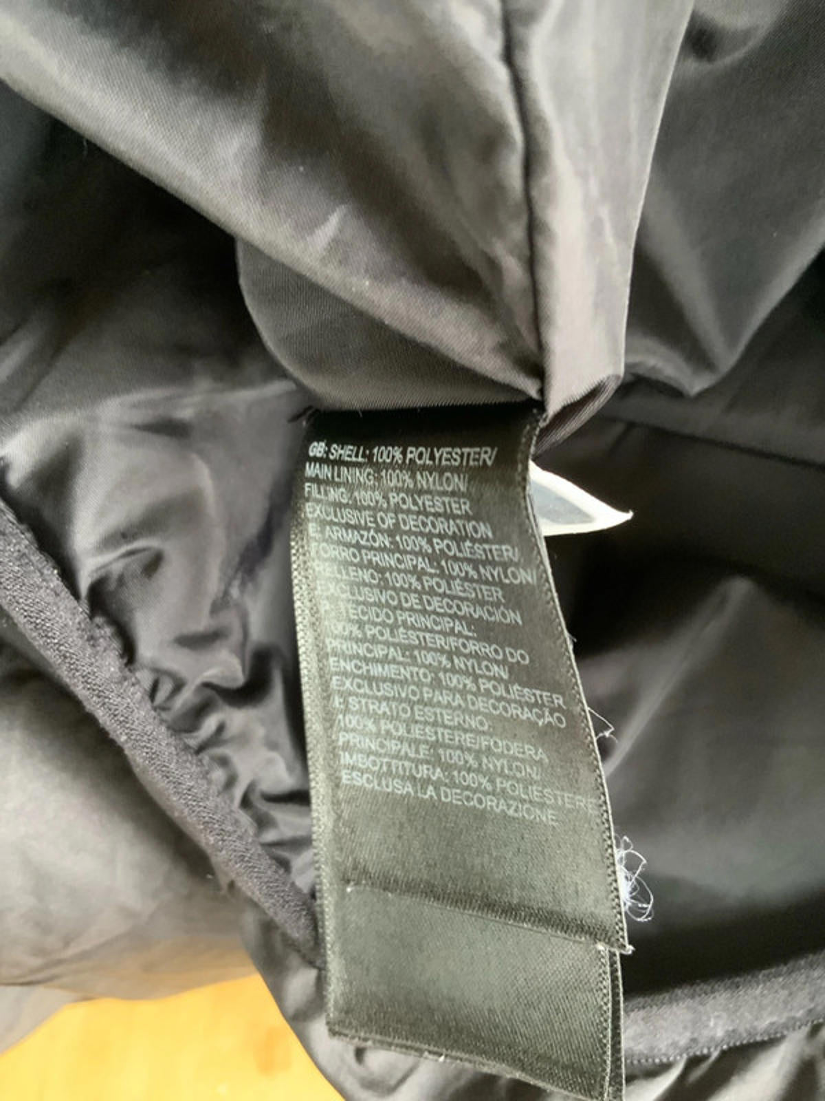 The North Face Men's Black Lightweight Insulated Jacket Size Xl