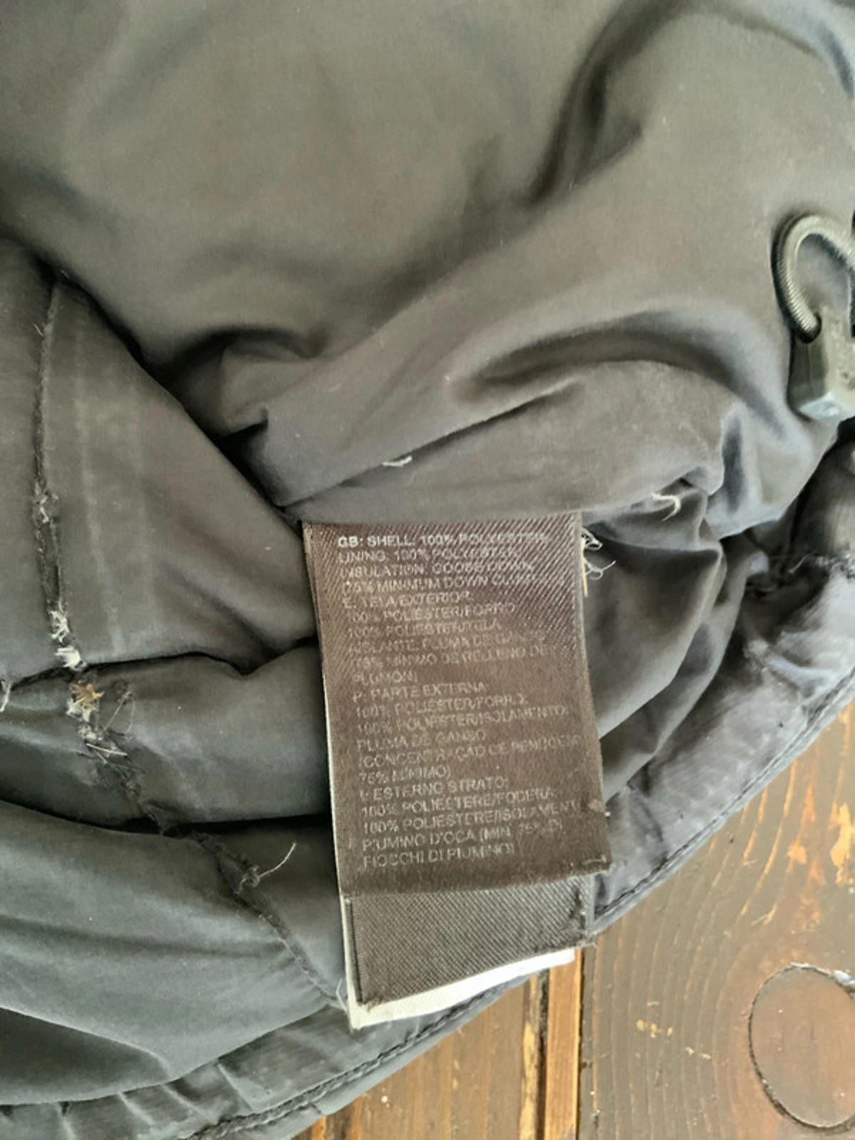The north face xs ladies 700 goosedown jacket