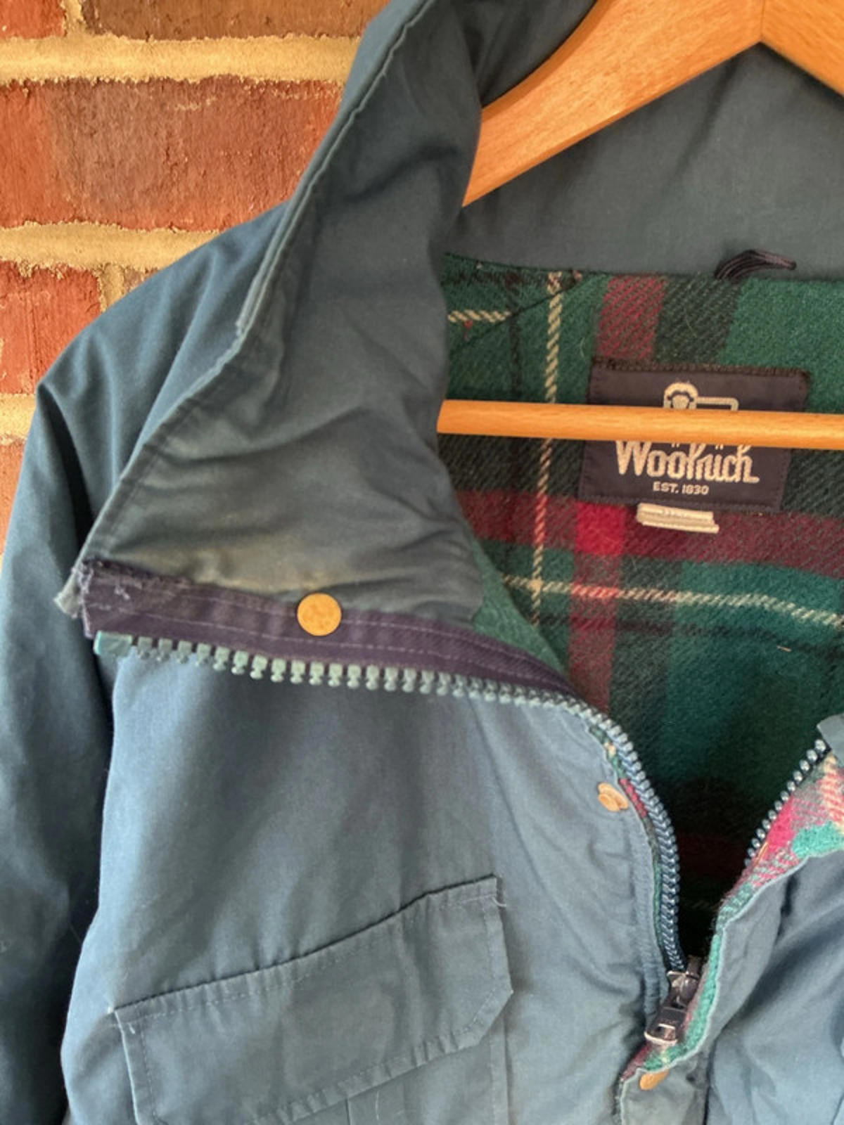 Woolrich thinsulate parka large