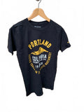 Columbia Sportswear Company Black Portland Graphic T-Shirt Size S