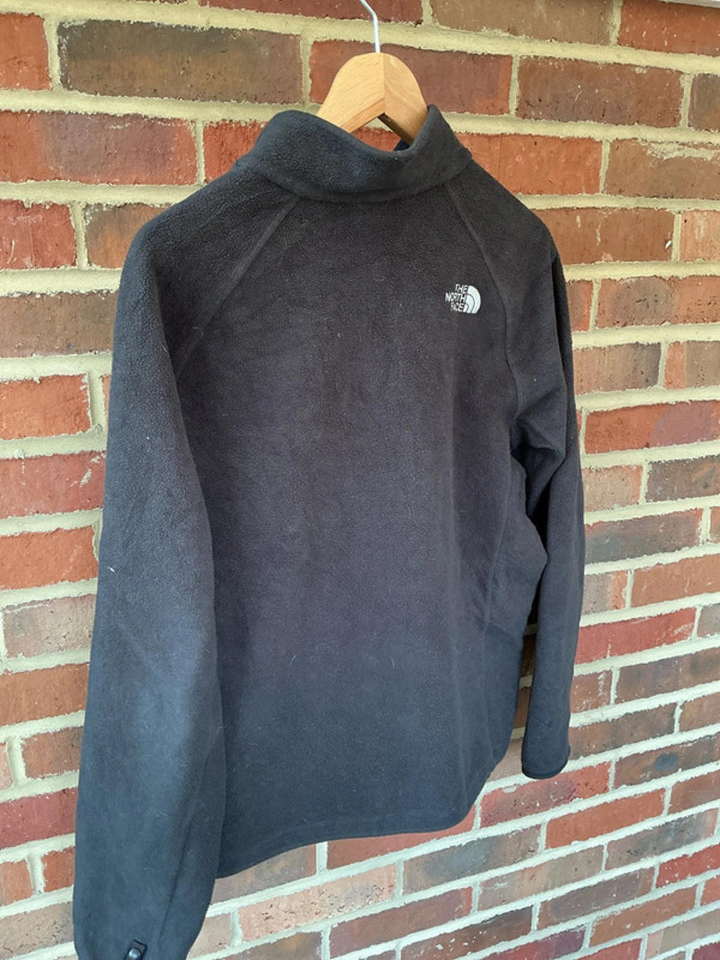The North Face Men's Fleece Jacket Medium Black Casual Warm