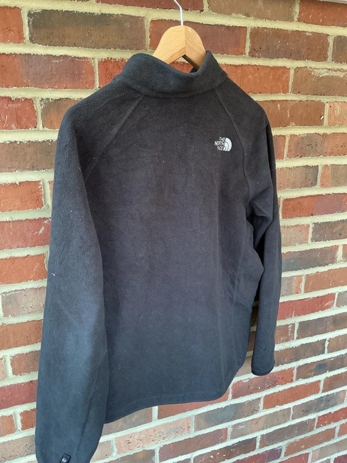The North Face Men's Fleece Jacket Medium Black Casual Warm