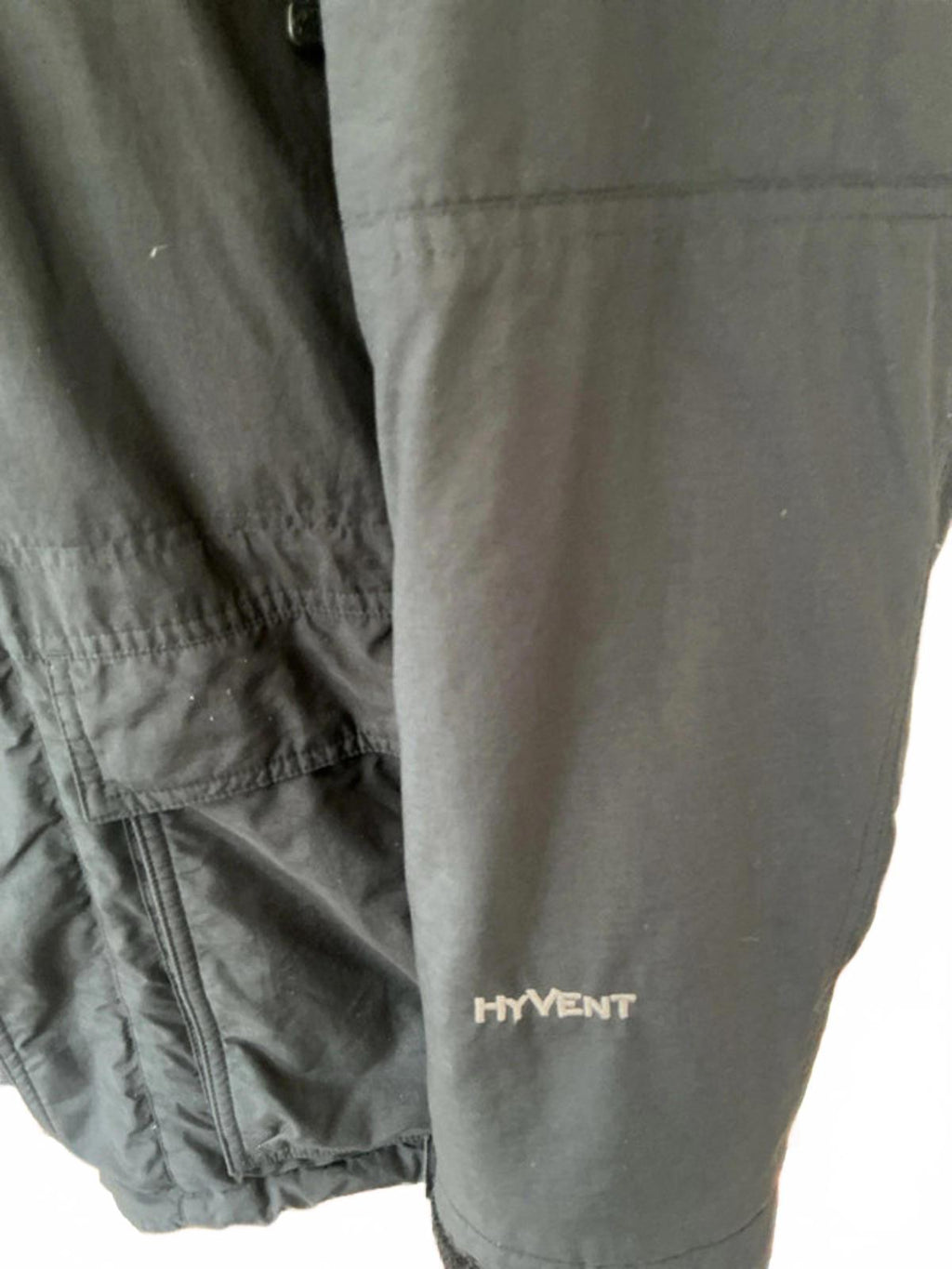 The North Face Men's Parka Hyvent Waterproof Goosedown Insulation Large Black VG