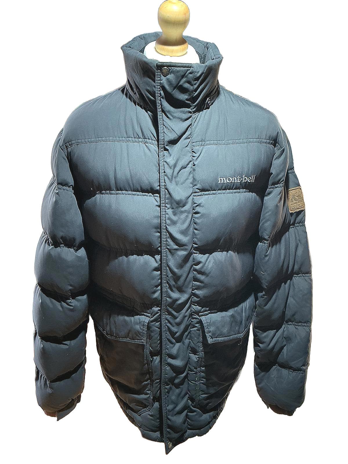 Mont-Bell Men's Down Insulated Black Puffer Jacket Size Large