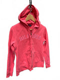 Tommy Hilfiger Girls Pink Hoodie Sweatshirt Size Regular M Casual Style