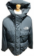 The North Face Men's Puffer Jacket High Collar Multiple Pockets Small Black