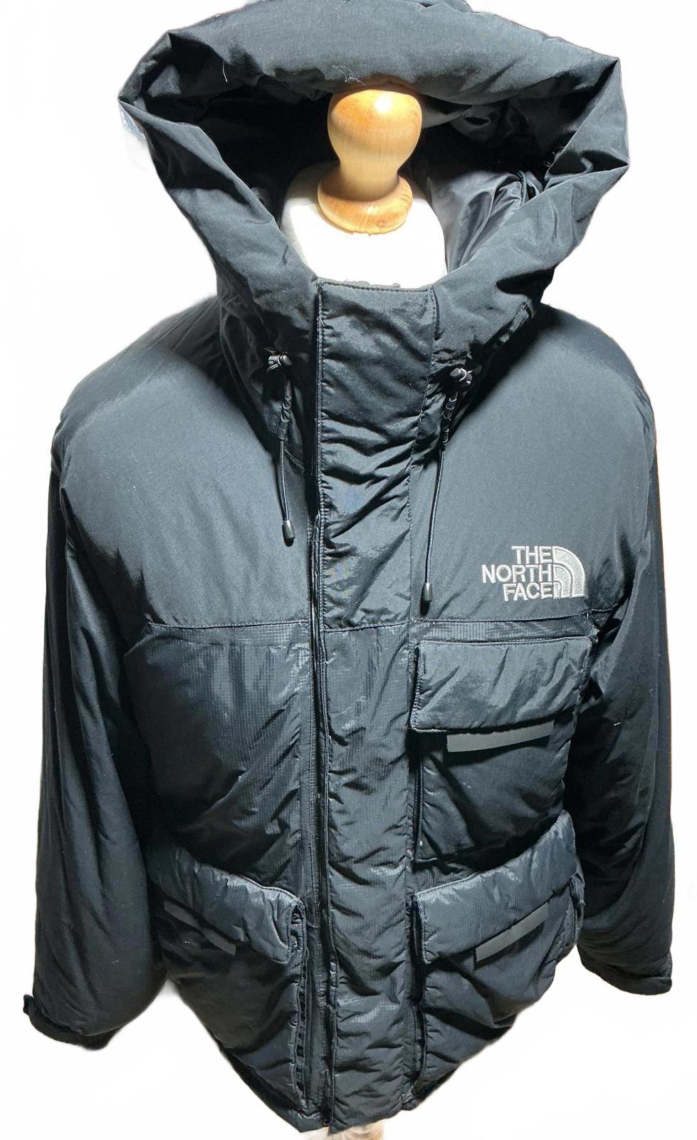 The North Face Men's Puffer Jacket High Collar Multiple Pockets Small Black