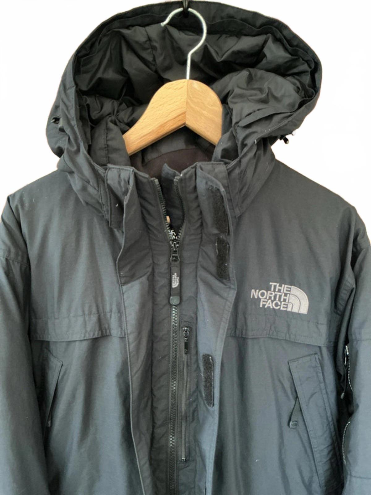 The North Face Men's Parka Hyvent Waterproof Goosedown Insulation Large Black VG