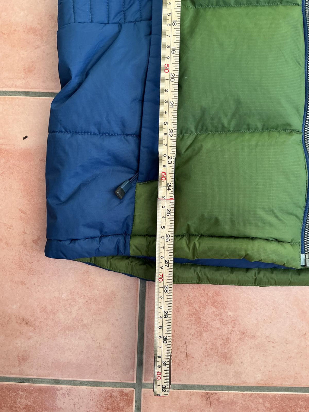 The North Face Women's Puffer Jacket Hooded Insulated Blue Green Very Good