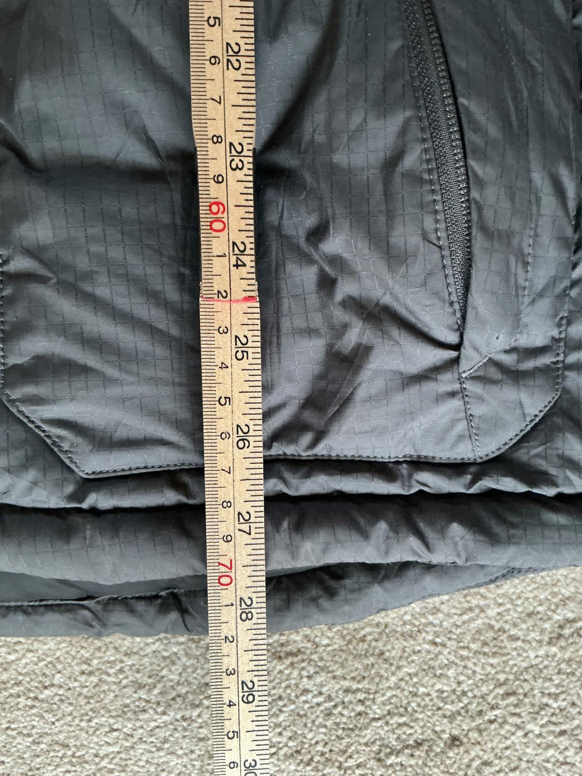 The North Face Men's Grey Puffer 800pro Jacket with Faux Fur Hood