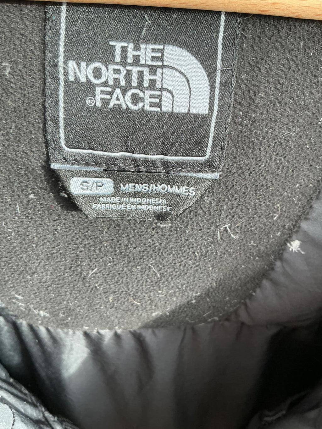 The North Face Men's Puffer Jacket High Collar Multiple Pockets Small Black