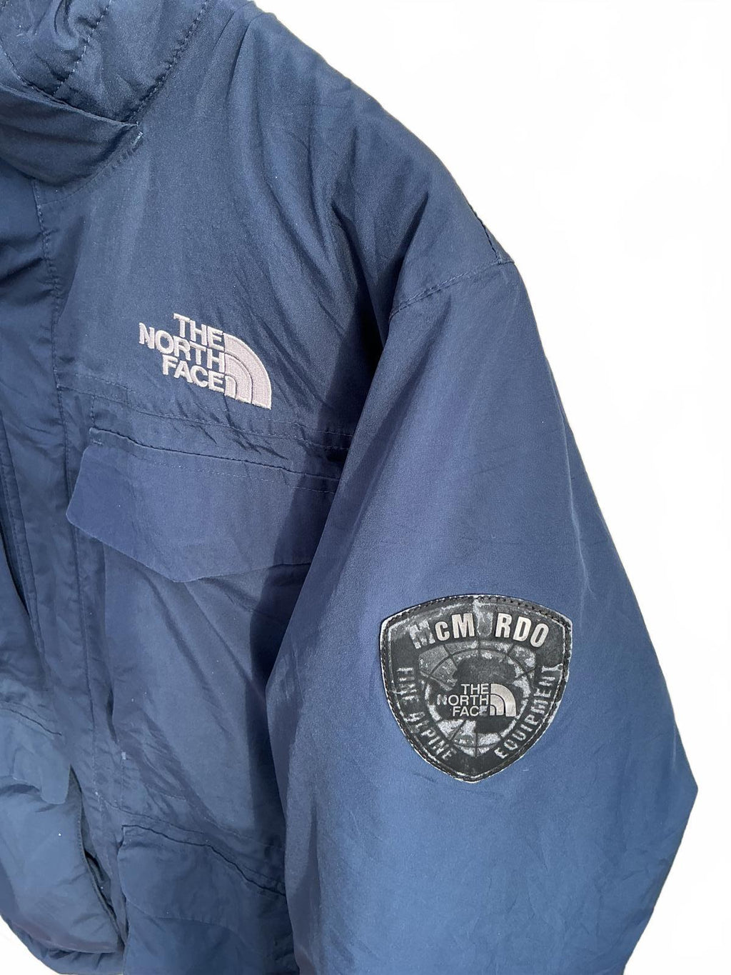 The North Face Men's Hiking Jacket Gore Thermium Navy Very Good