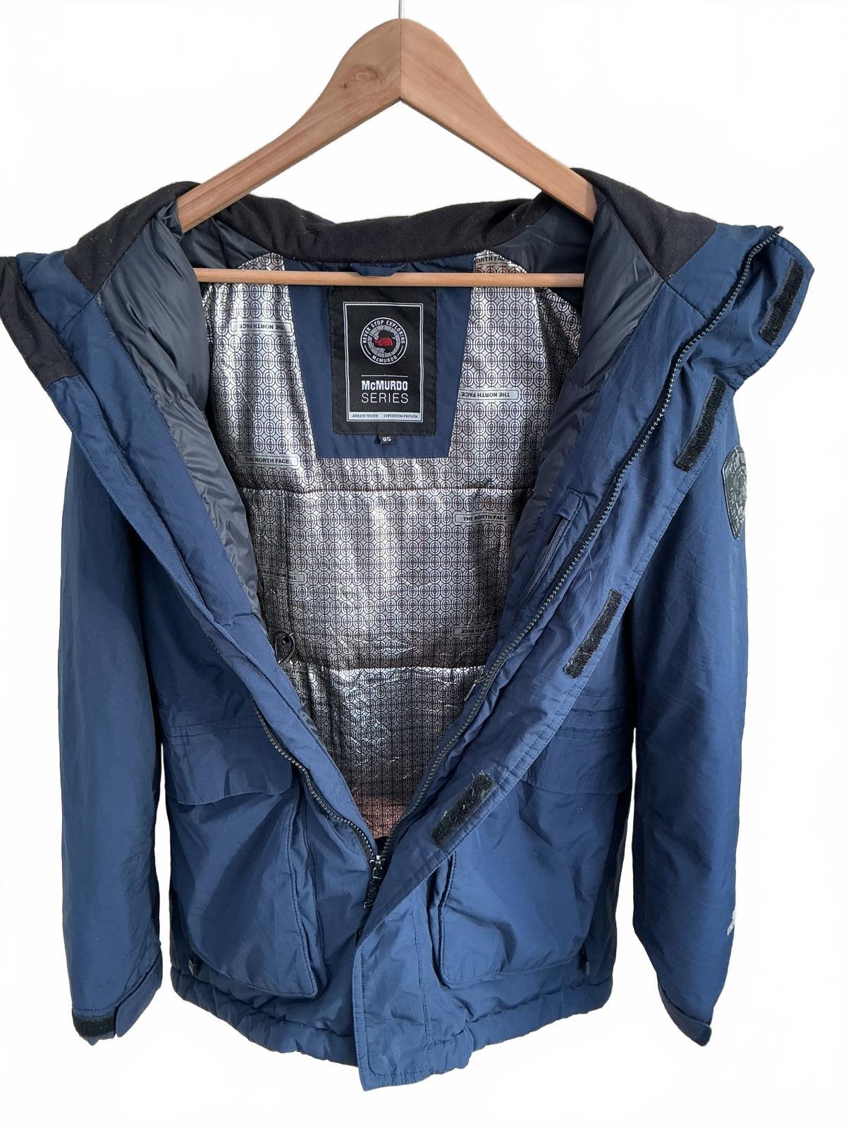 The North Face Men's Hiking Jacket Gore Thermium Navy Very Good