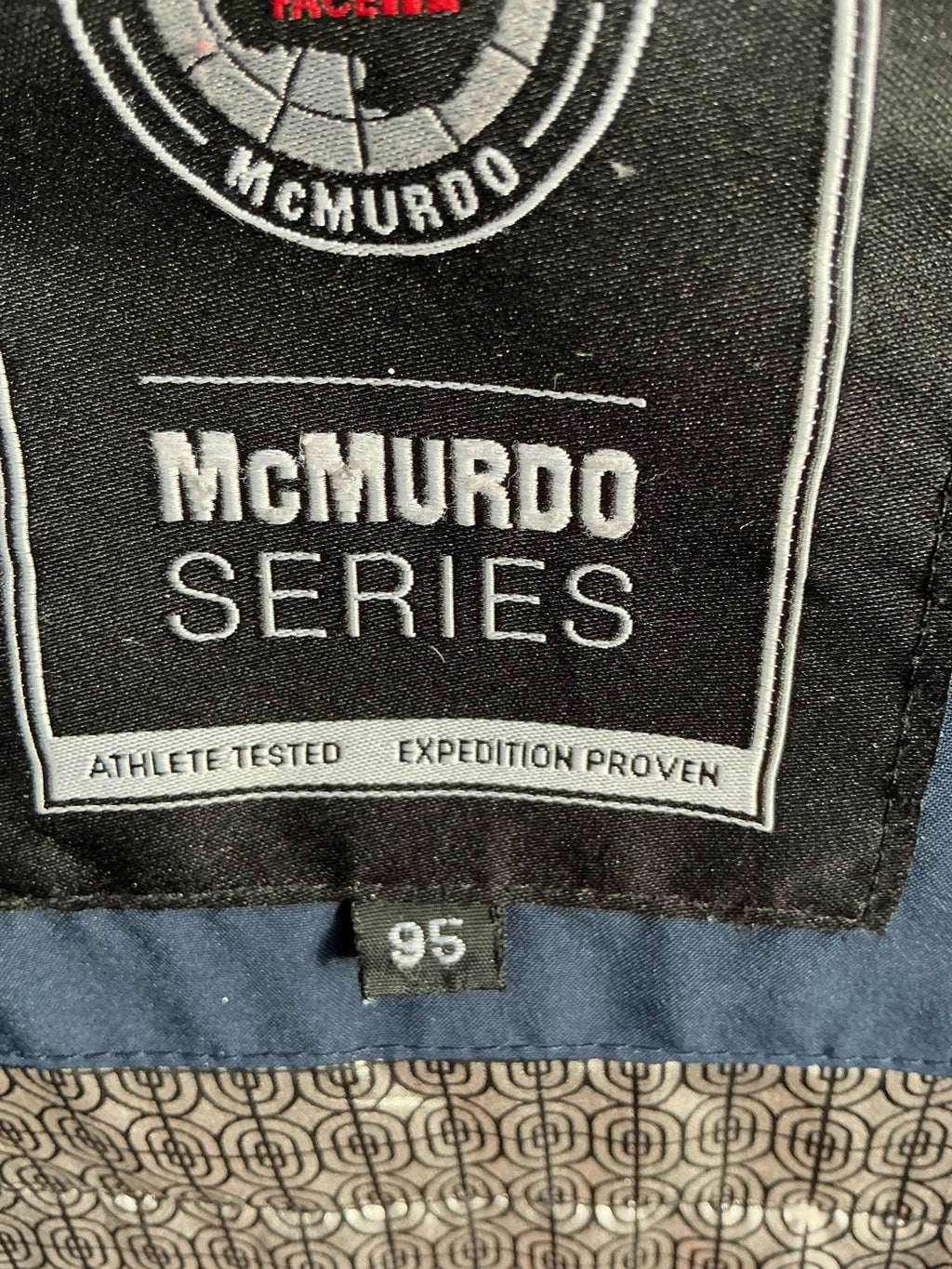 The North Face Men's Hiking Jacket Gore Thermium Navy Very Good
