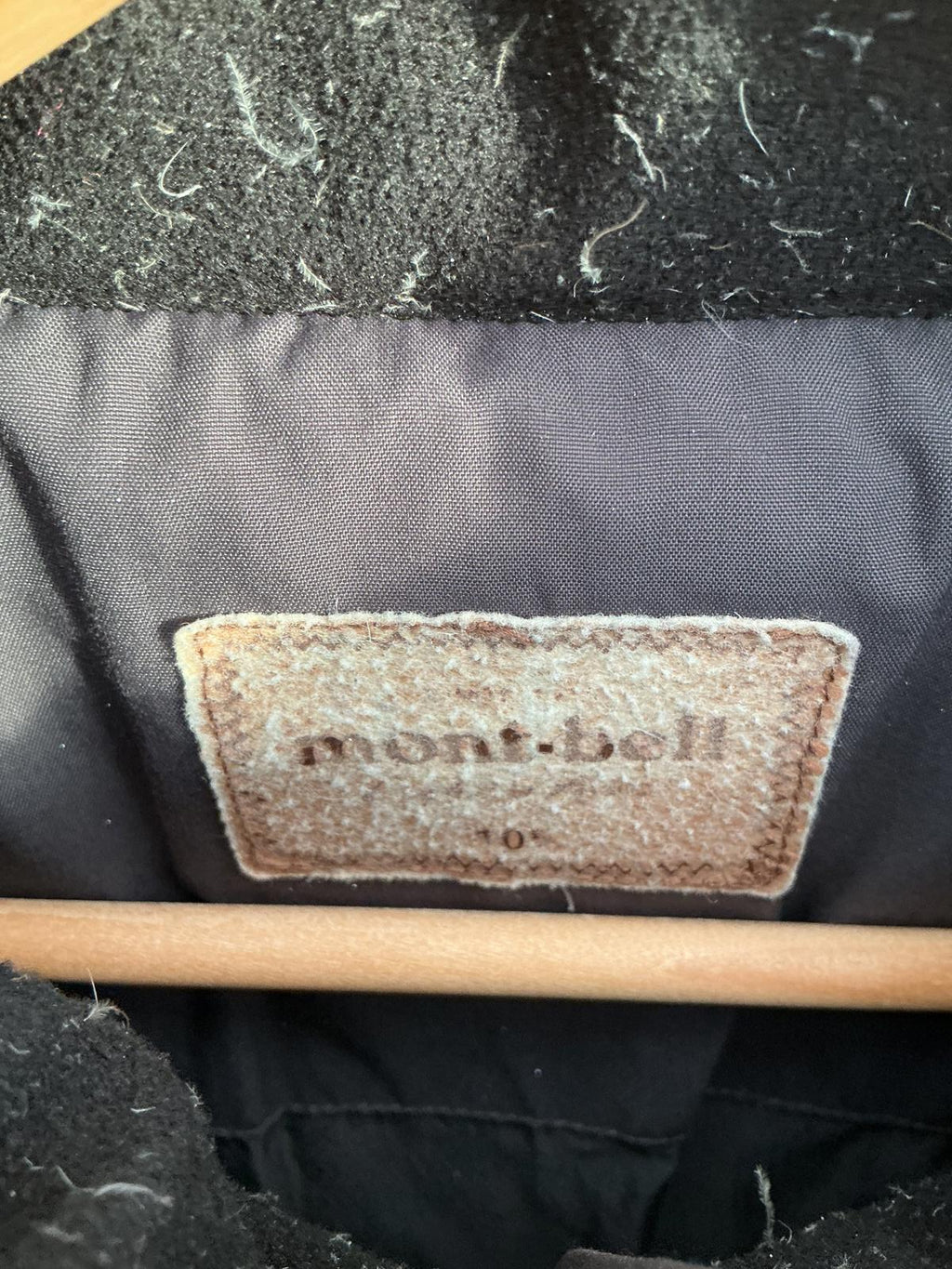 Mont-Bell Men's Down Insulated Black Puffer Jacket Size Large