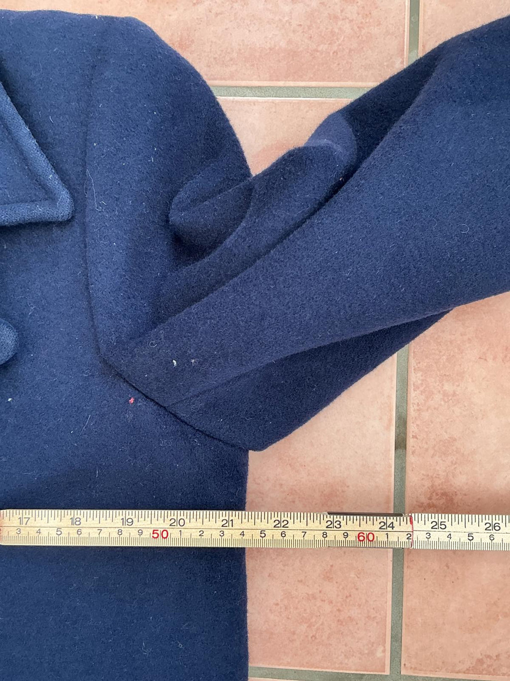 Pendleton ladies Navy Blue Double Breasted Wool Coat