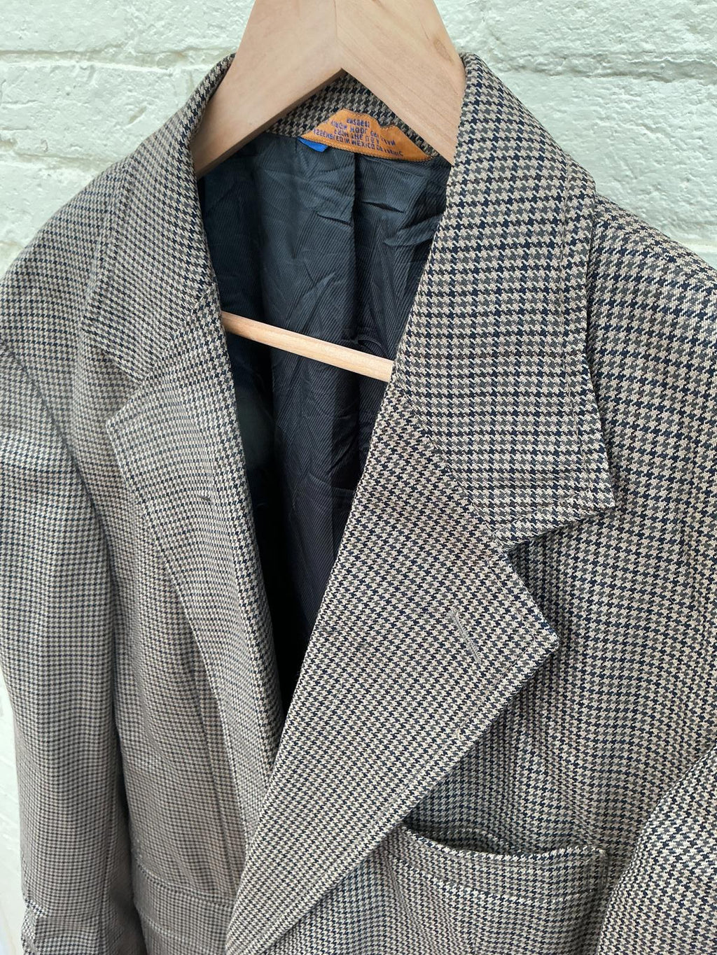 Men's Classic Checkered Blazer