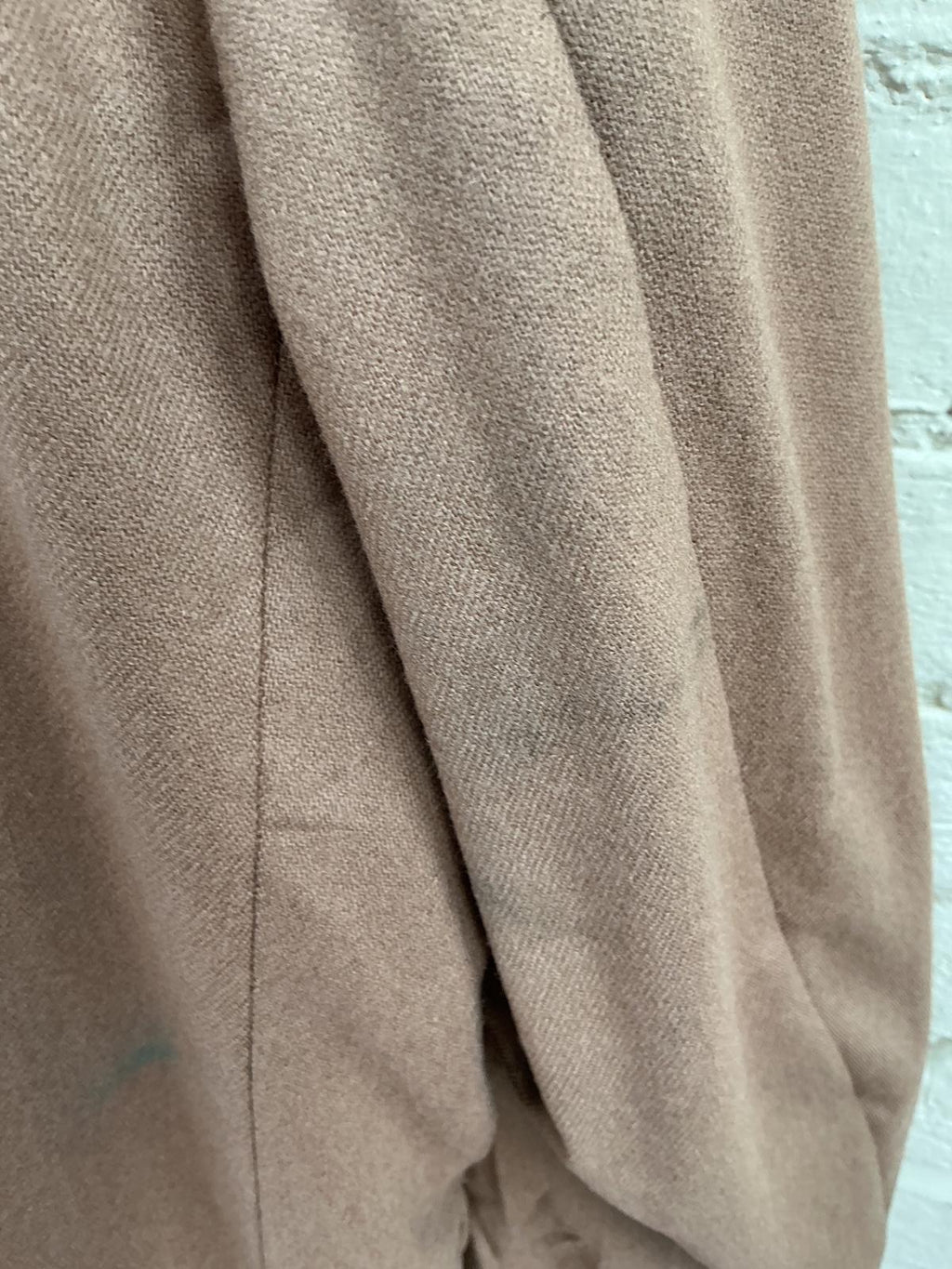 Men's Camel Brown Blazer with Button Closure