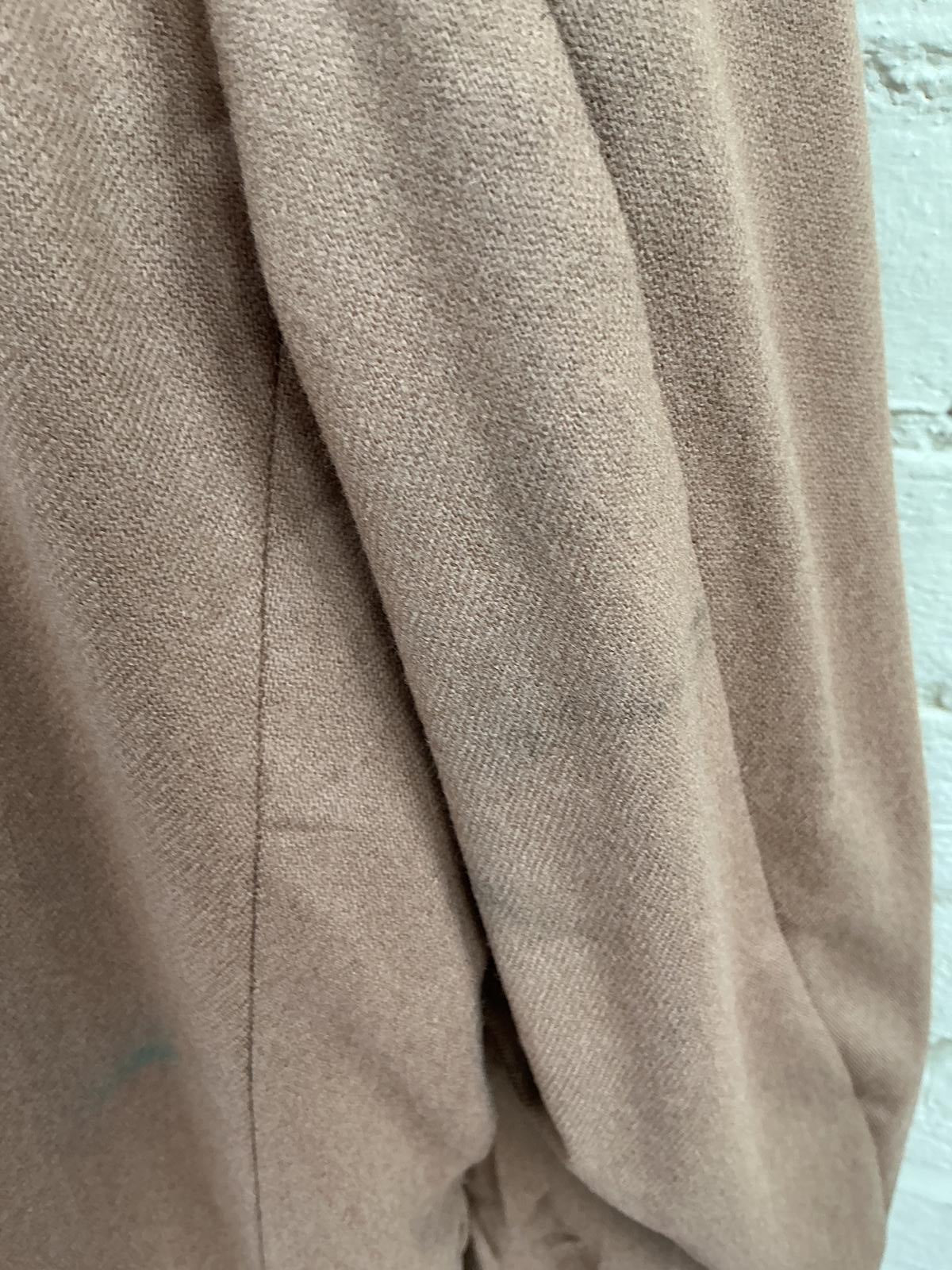 Men's Camel Brown Blazer with Button Closure