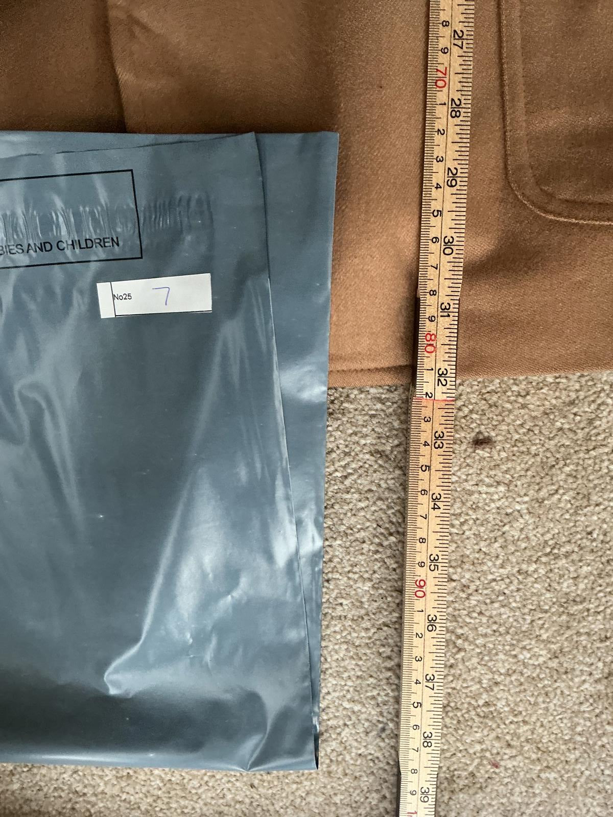 Men's Camel Brown Blazer with Button Closure