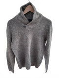 Next Men's Grey Turtleneck Sweater Medium