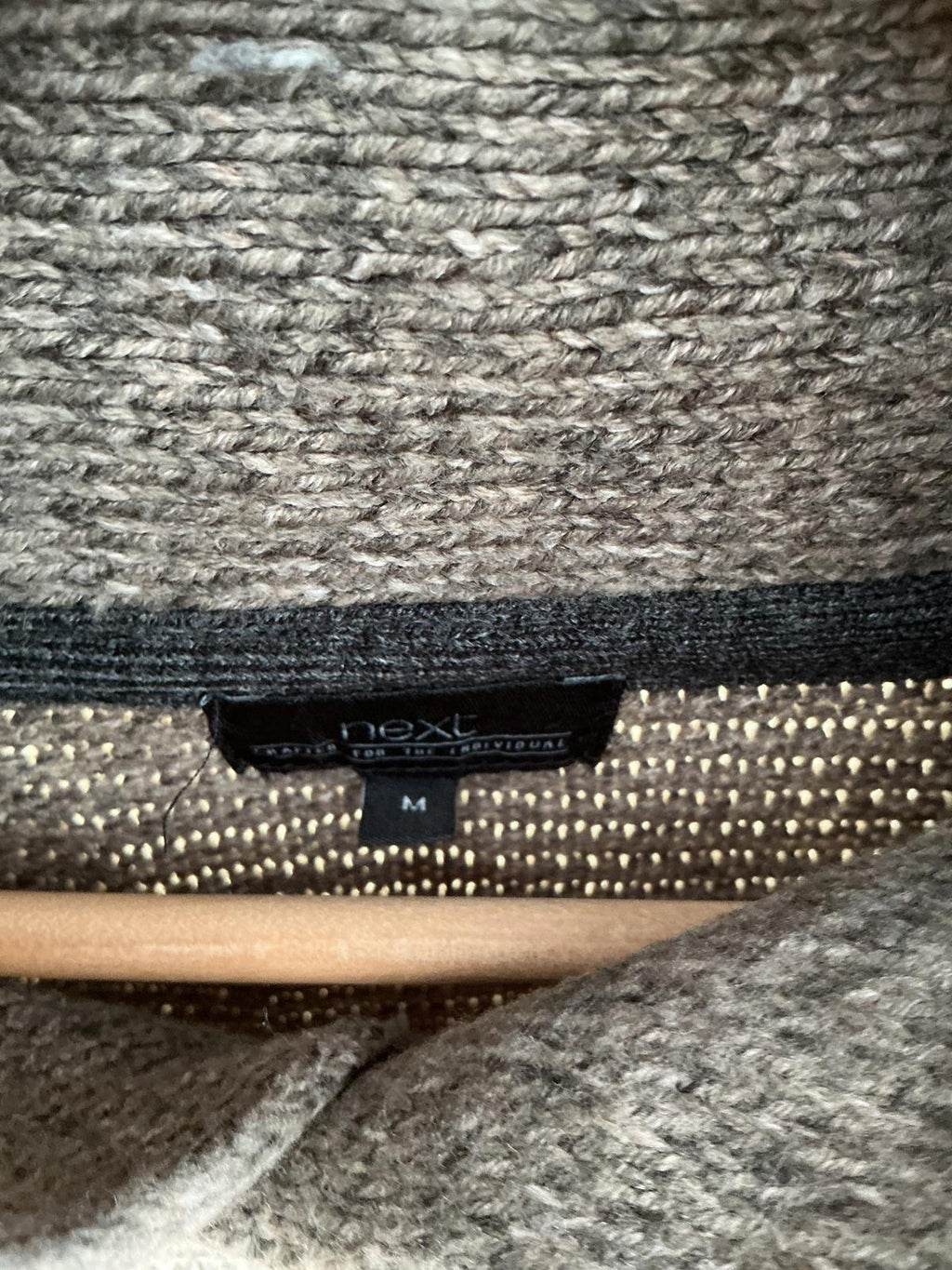 Next Men's Grey Turtleneck Sweater Medium