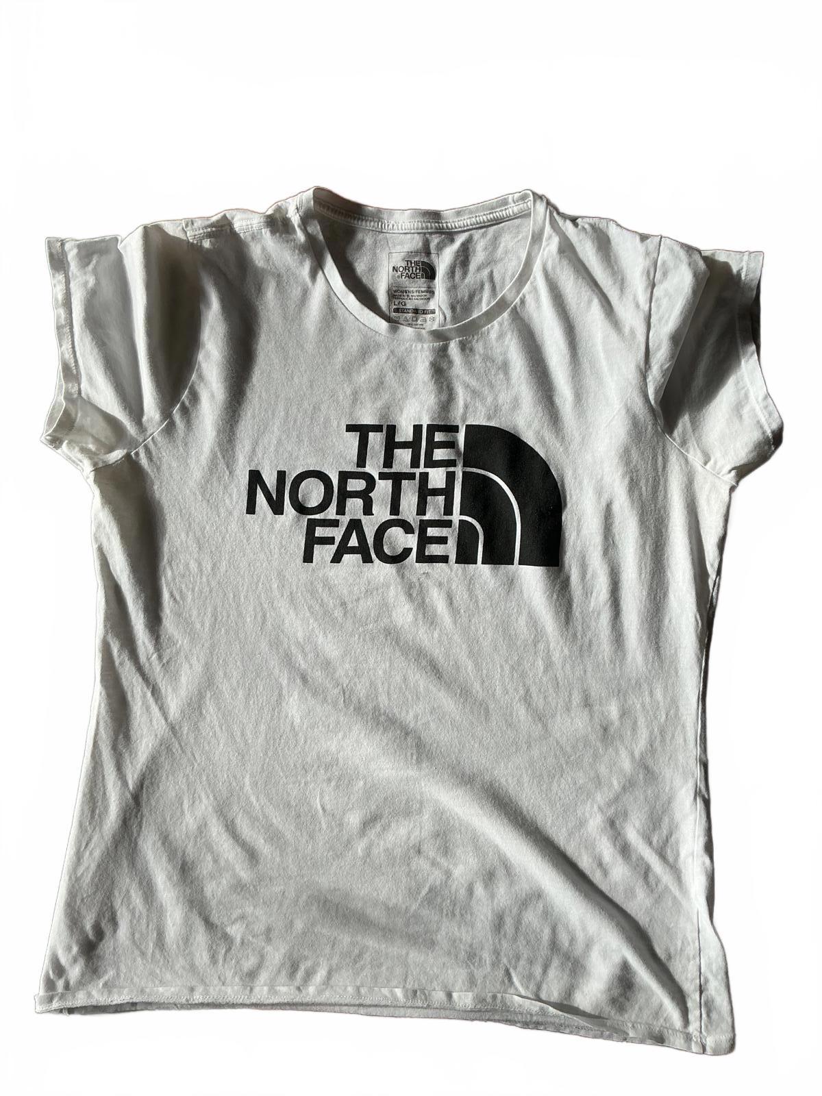 The North Face Women's White Logo T-Shirt Size UK 10
