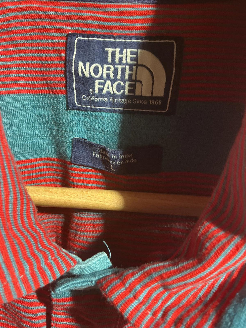 The North Face Men's Striped Polo Shirt