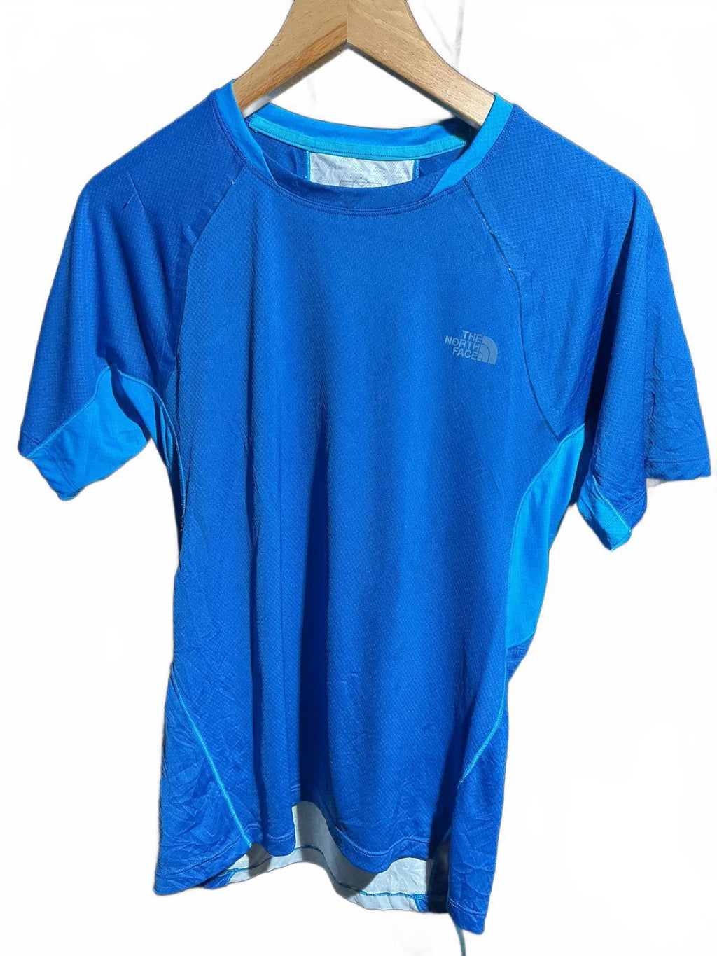 The North Face Men's Blue Short Sleeve Activewear T-Shirt
