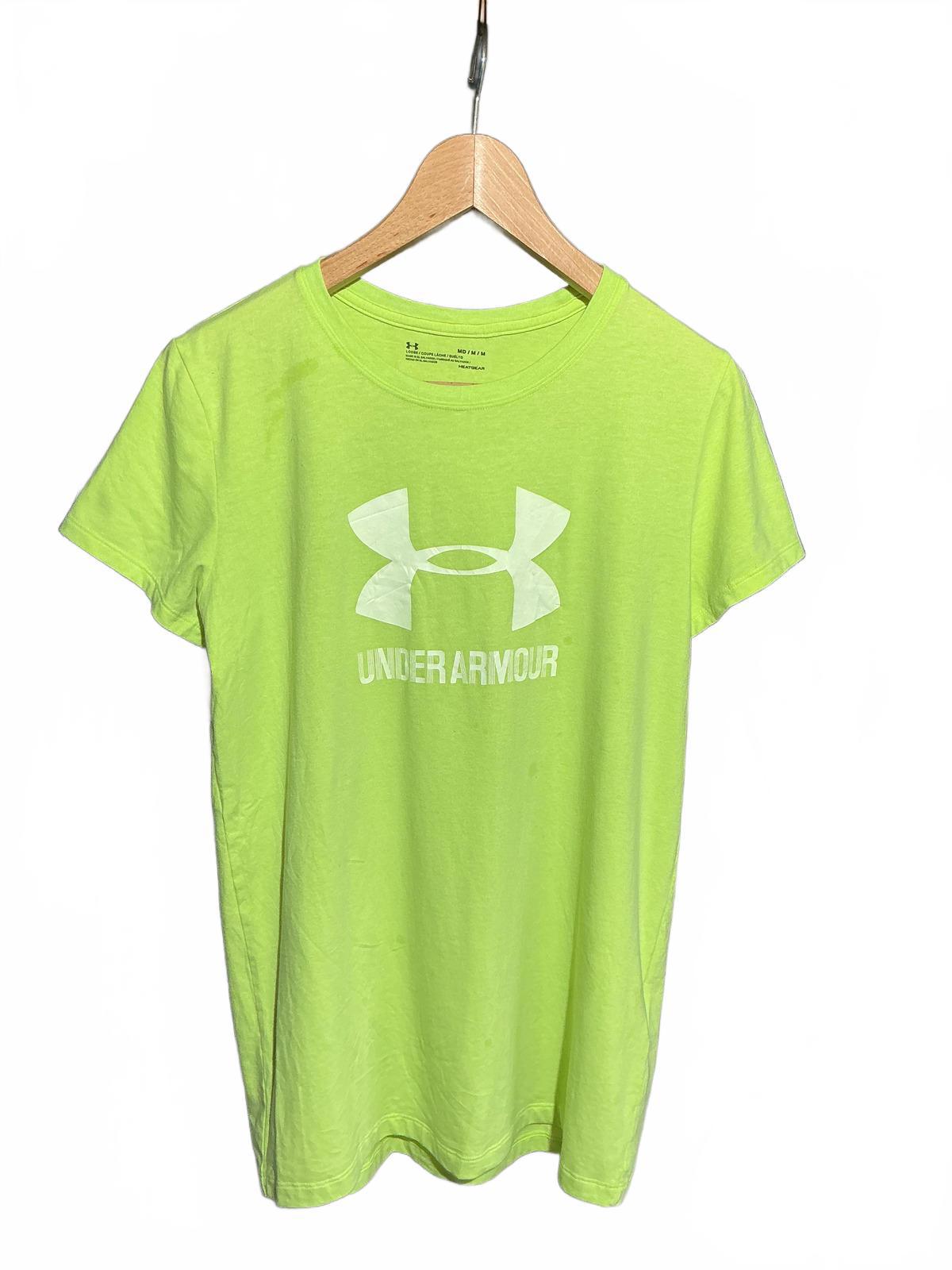 Under Armour Men's Medium Green T-Shirt