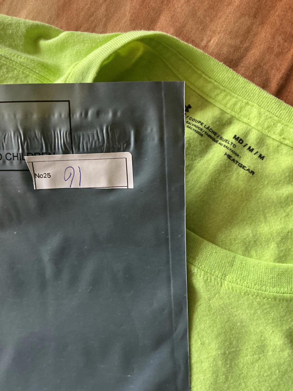 Under Armour Men's Medium Green T-Shirt