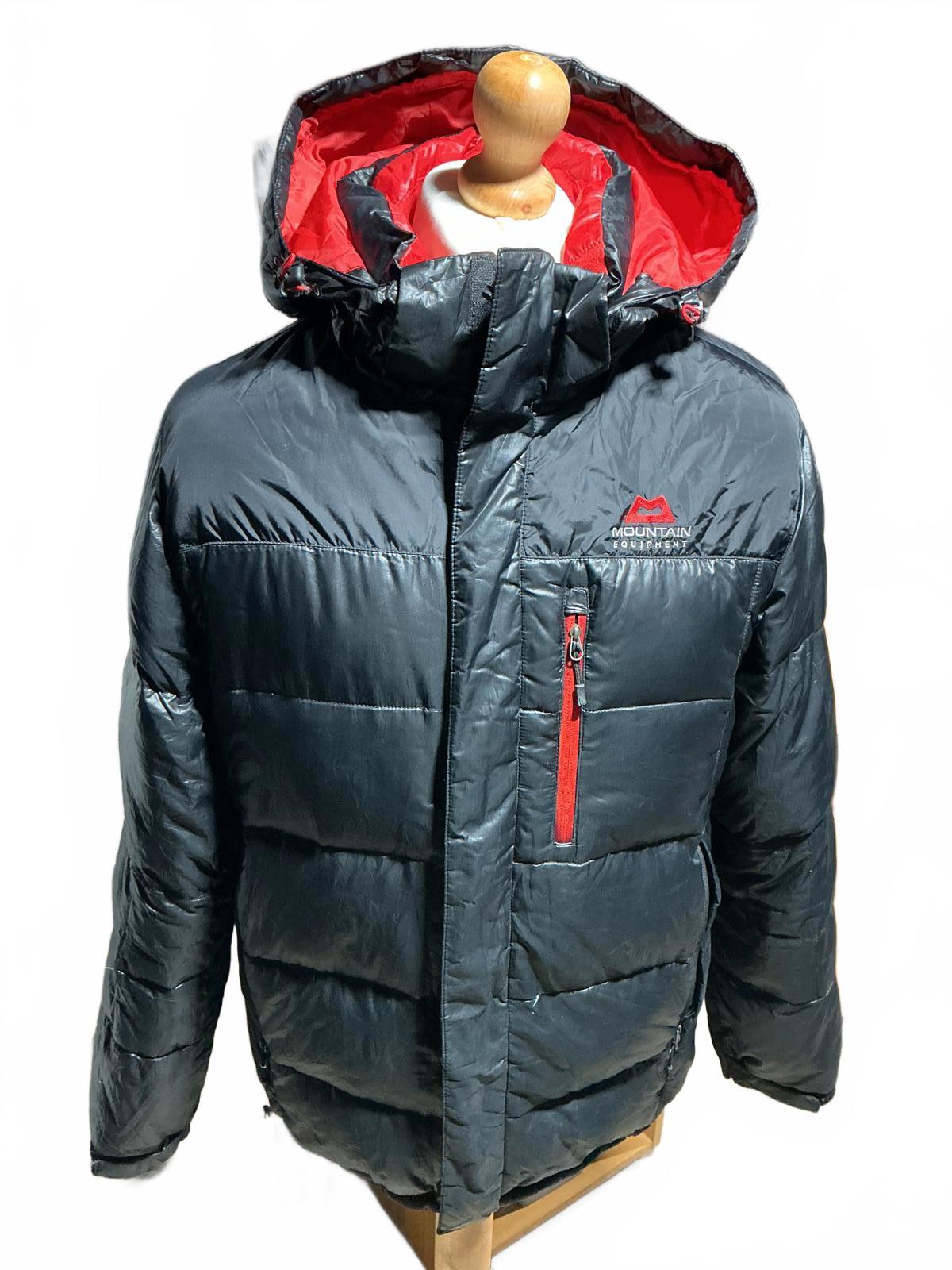 Mountain Equipment Men's Black Puffer Jacket with Hood