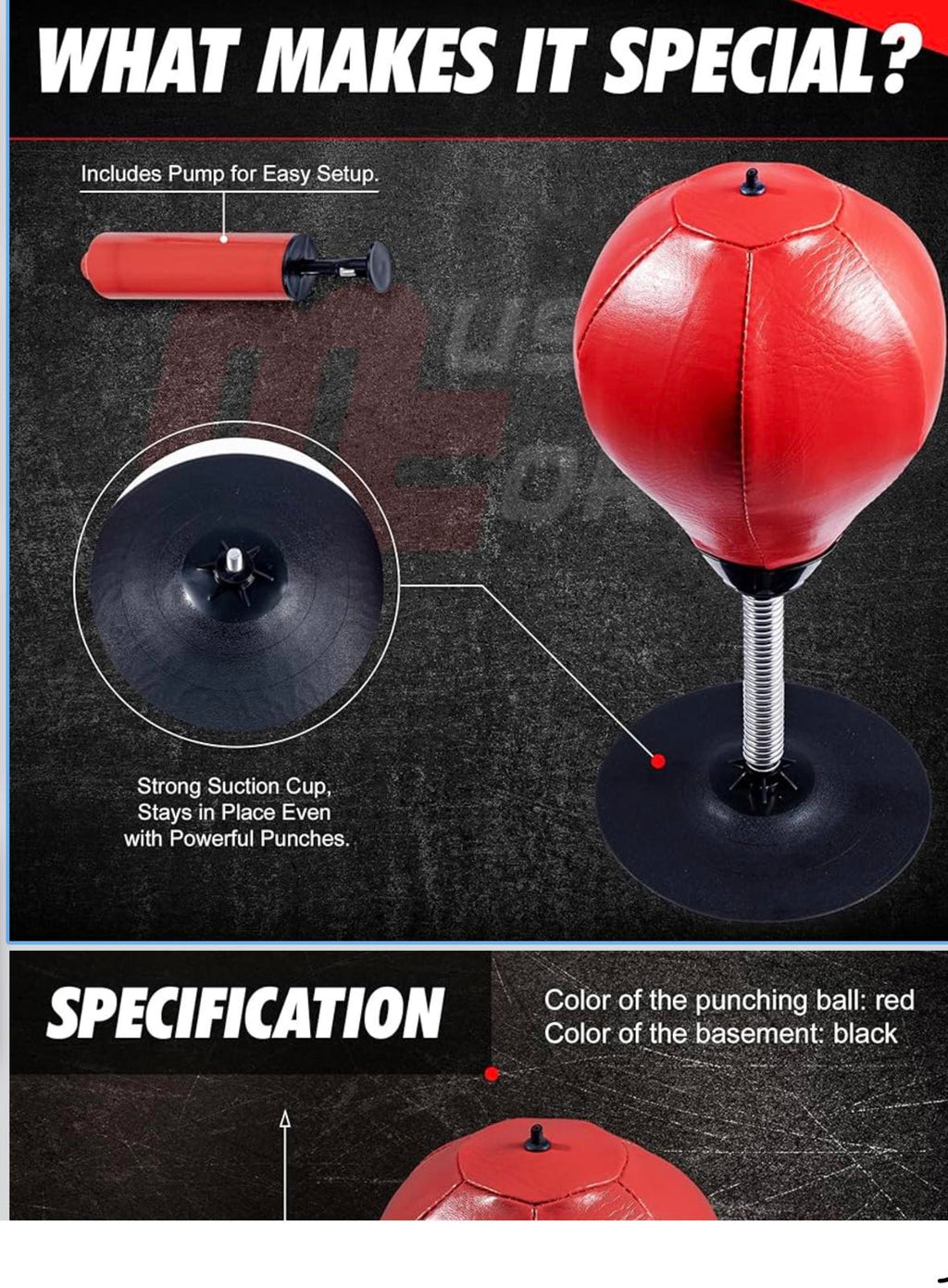 XP Desktop Punching Ball Stress Relief Toy
