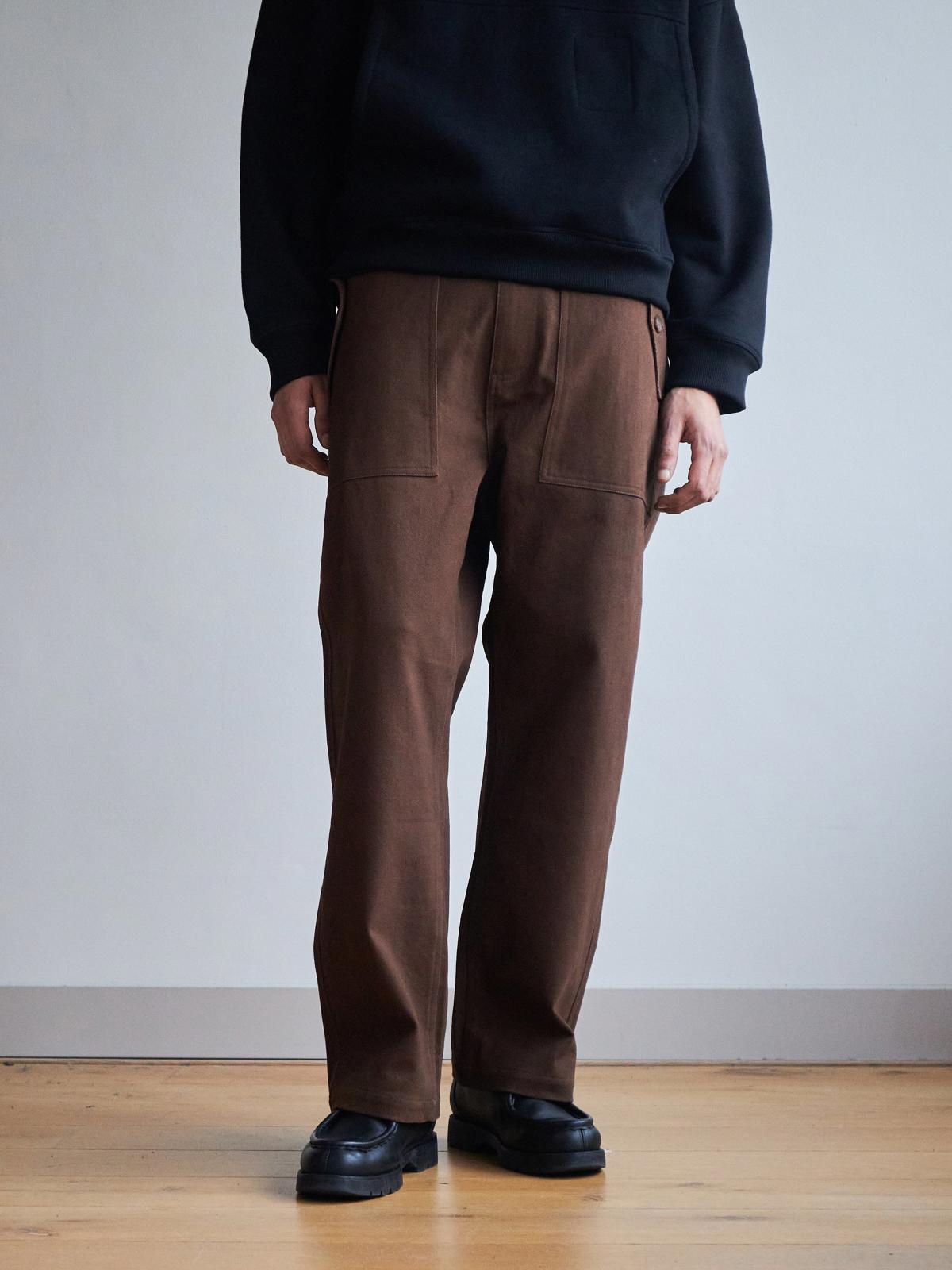SCRT Fatigue Trousers Brown Workwear Pants Size 30