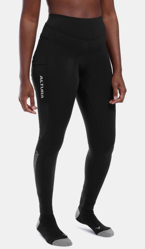 Altura Progel Plus Thermal Black Cycling Tights Size Regular 12