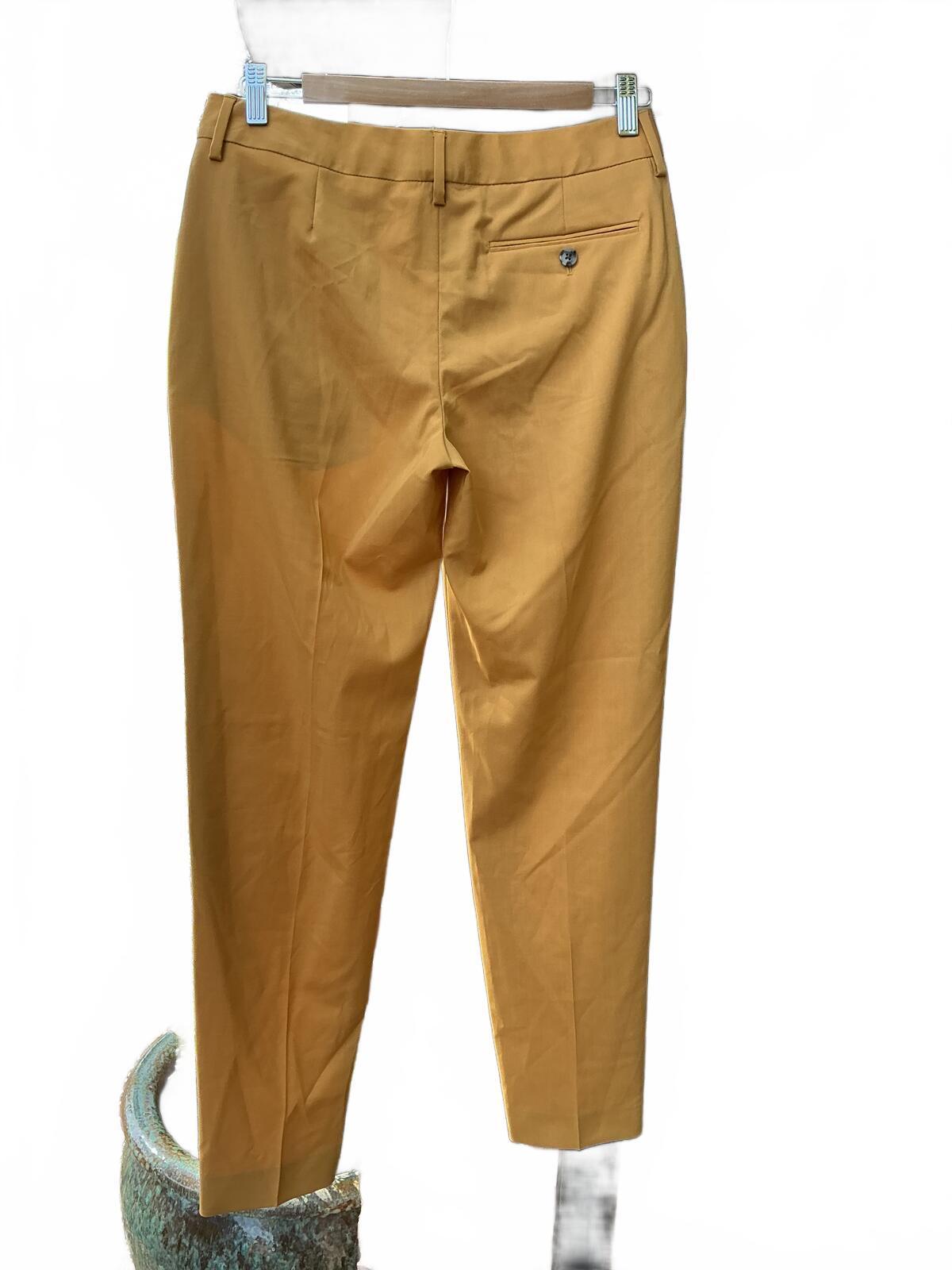 Paul Smith Mustard Tailored Trousers Size 8/small Smart Casual Workwear