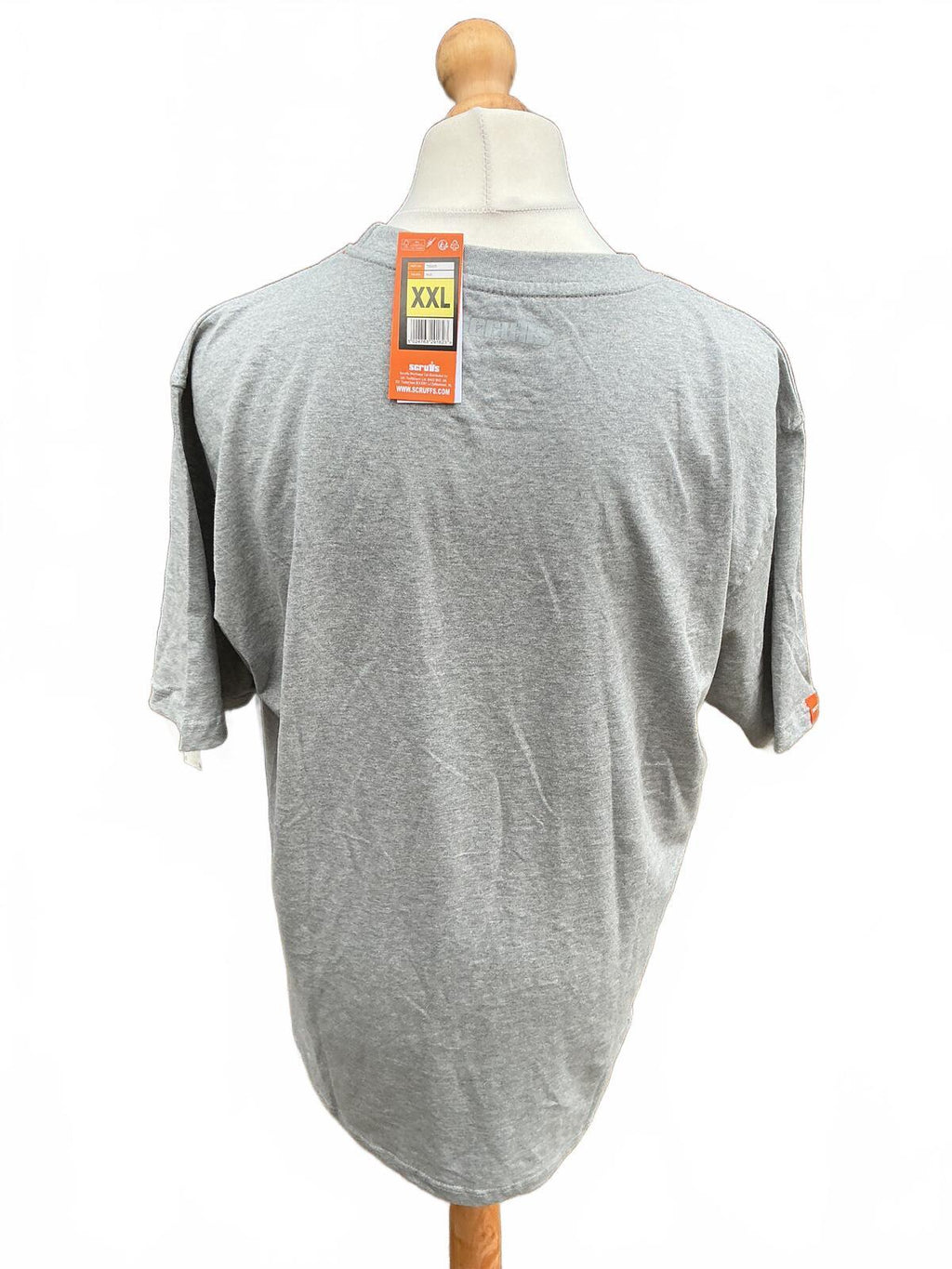 3 Pack Scruffs T-Shirt Size XXL Black Blue and Grey Casual Workwear Lightweight