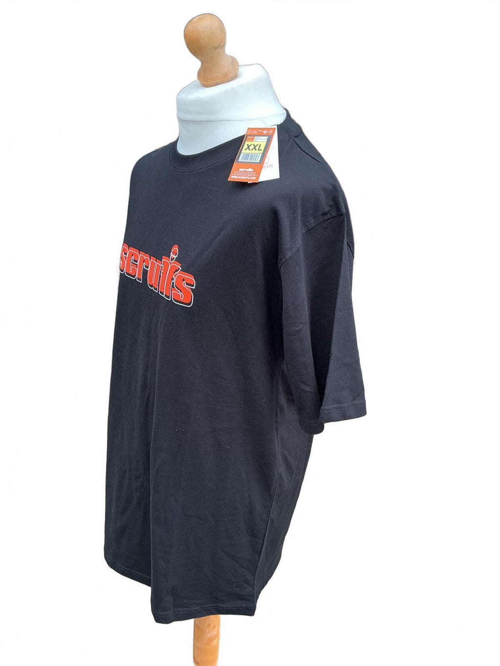 3 Pack Scruffs T-Shirt Size XXL Black Blue and Grey Casual Workwear Lightweight