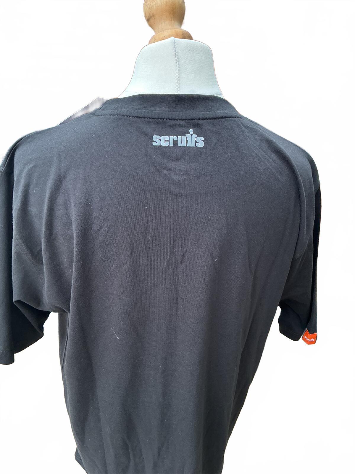 3 Pack Scruffs T-Shirt Size XXL Black Blue and Grey Casual Workwear Lightweight