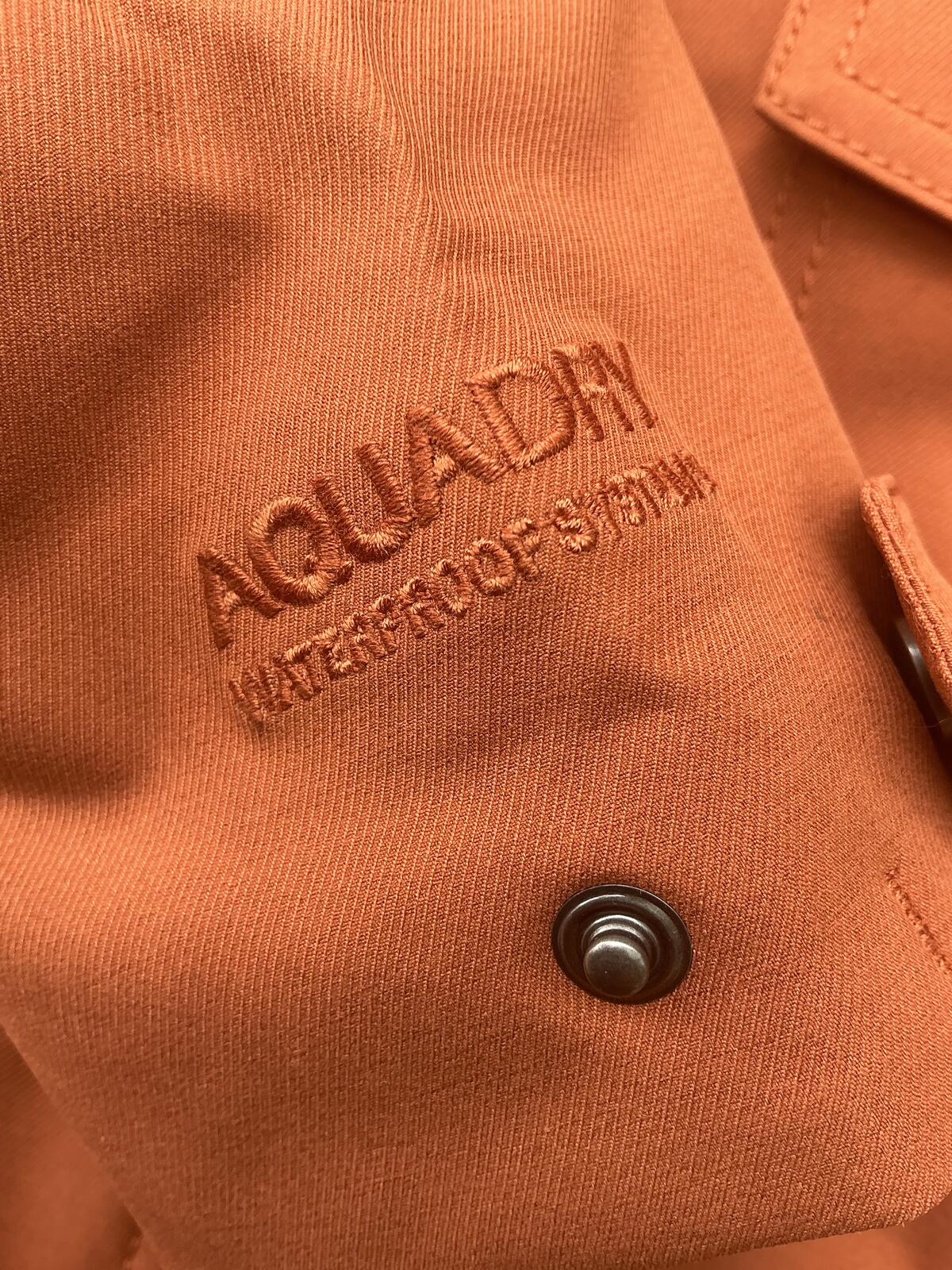 Craghoppers Waterproof Orange Parka Coat with Faux Fur Hood Size 12 *New*