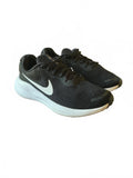 Nike Revolution black white running shoes size 4.5